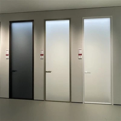 Porte vetrate in alluminio