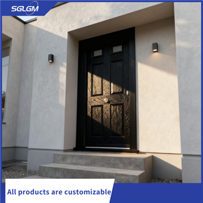 Porta in composito nero